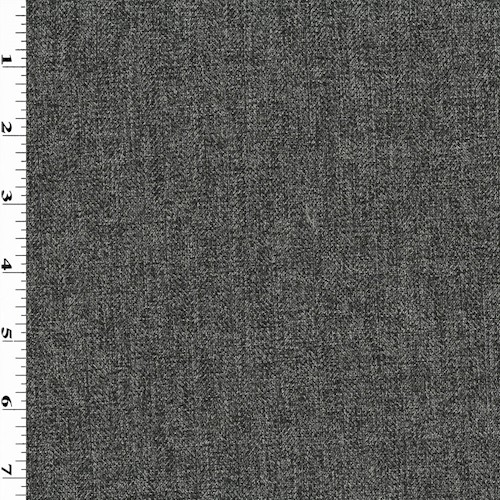 Ash Gray/Multi Textured Herringbone Decorating Fabric DFW61234