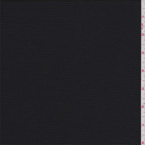 Tuxedo Black Hammered Satin Charmeuse
