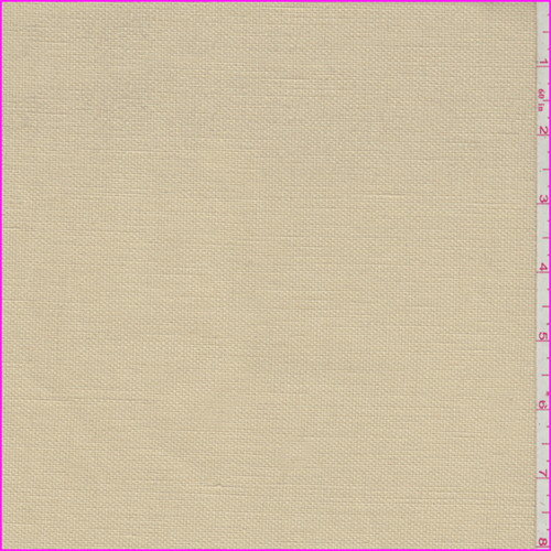 Straw Yellow Cotton Canvas