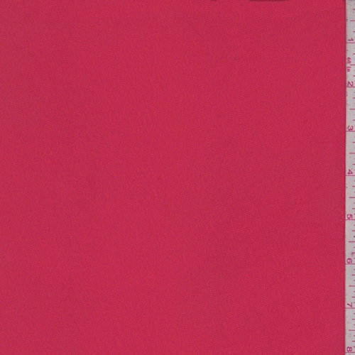 Coral Red Chiffon
