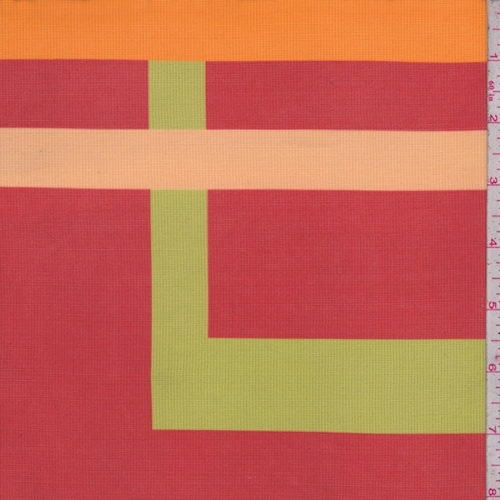 Red/Lime/Orange Modern Power Mesh