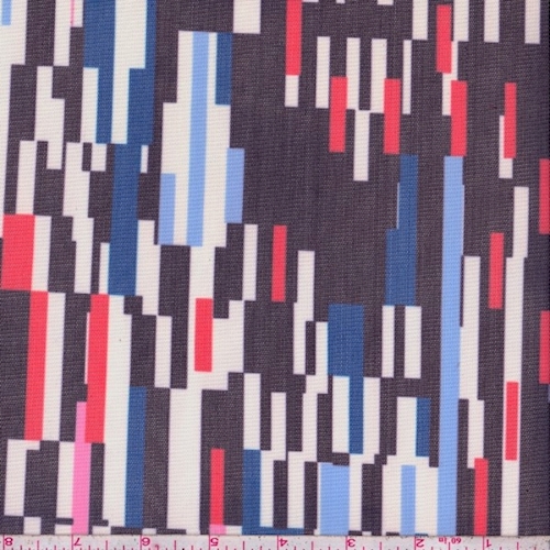 Violet/Red Multi Pixel Power Mesh