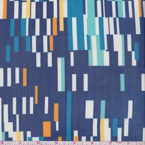 Navy/Turquoise Multi Pixel Power Mesh