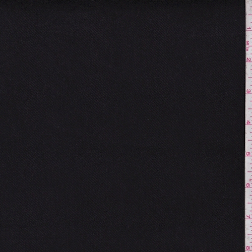 Black Stretch Denim