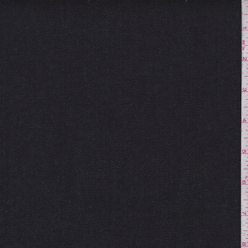 Deep Dye Navy Stretch Denim