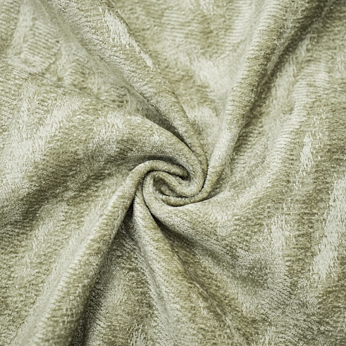 Pearl Beige Zebra Jacquard Chenille Home Decorating Fabric