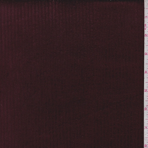 Merlot Velvet Corduroy