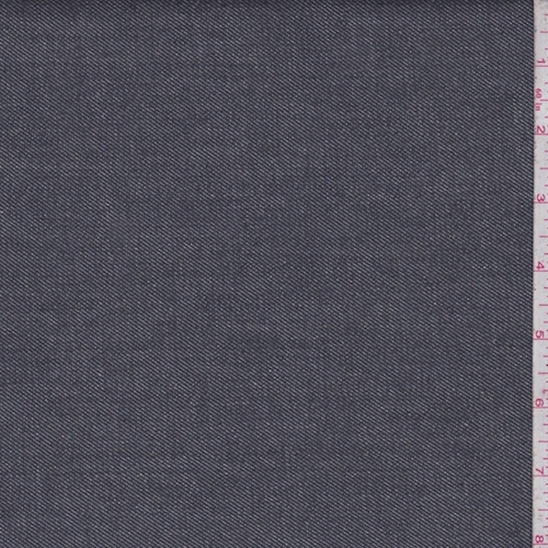 Dark Charcoal Grey Stretch Denim