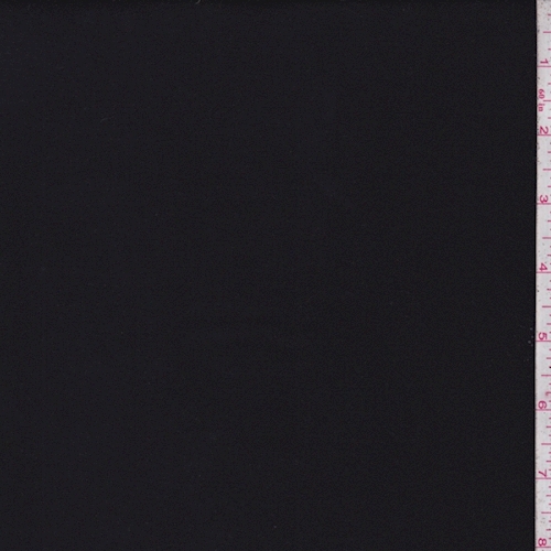 Jet Black Satin