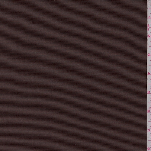 Chestnut Brown Ottoman Double Knit