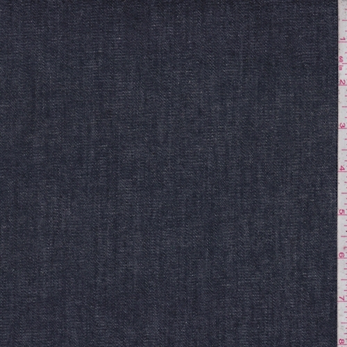 Aged Navy Cross Hatch Denim