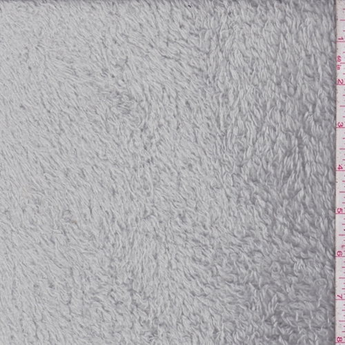 Light Grey Double Sided Sherpa Fleece Knit