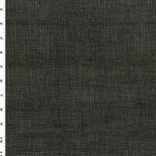 Ash Gray Textured Chenille Home Decor Fabric