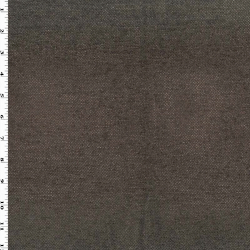 Brown Textured Bonded Woven Home Decorating Fabric