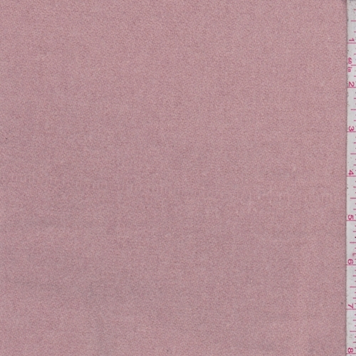 Dusty Pink Brushed Wool Blend Jacketing