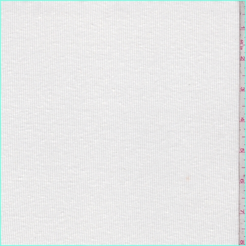 Cream Mini Rib Knit