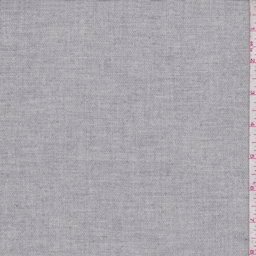 Heather Grey Cotton Flannel