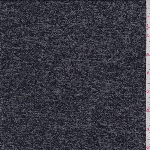 Heather Onyx/Grey Jersey Sweater Knit