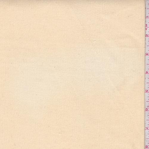 Pale Yellow Velvet Corduroy