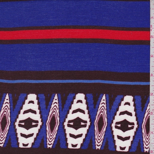 Vibrant Purple/Maroon Inca Rayon Crinkle
