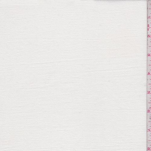 White Mini Ripstop Linen Blend