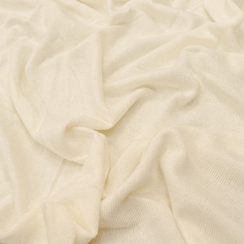 Soft Ivory Jersey Knit DFW11827
