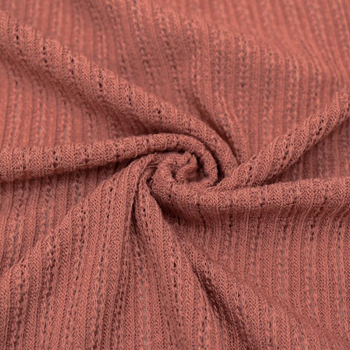 Antique Pink Cable-like Textured Knit DFW11833