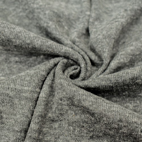 Light Gray/White 1x1 Ribbed Knit DFW11824