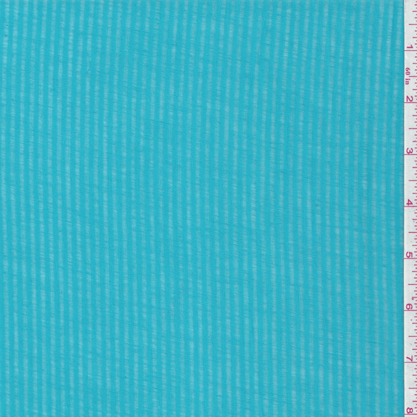 Turquoise Blue Stripe Lawn - 19160 Discount Fabrics