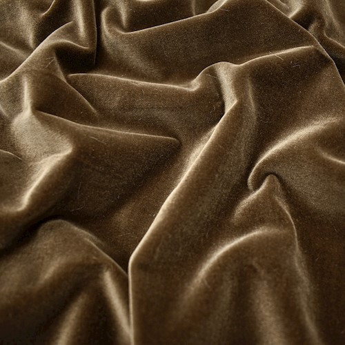 Chocolate Brown Velvet Woven Fabric DFW11937 Fabric Depot