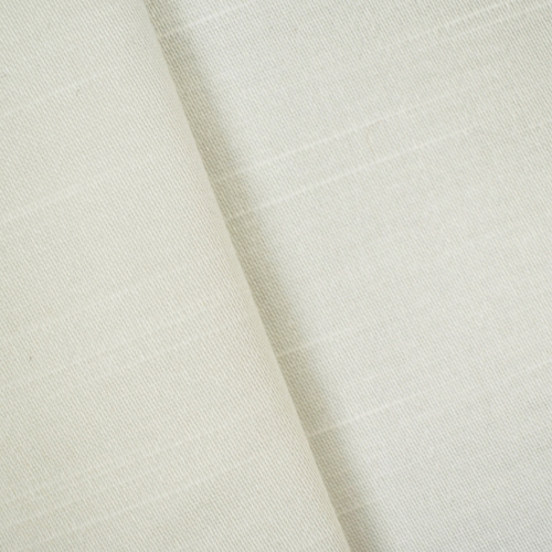 Pearl White Slubbed Satin-like Woven Decorating Fabric