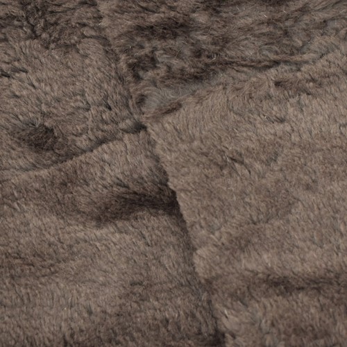 *2 1/2 YD PC -- Ashy Brown Matte Faux Fur Home Decorating Fabric DFW11605-X