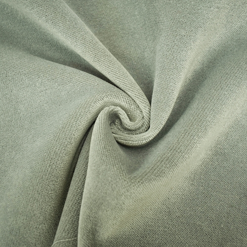 Pebbly Gray Soft Low-Pile Velvet Home Decorating Fabric