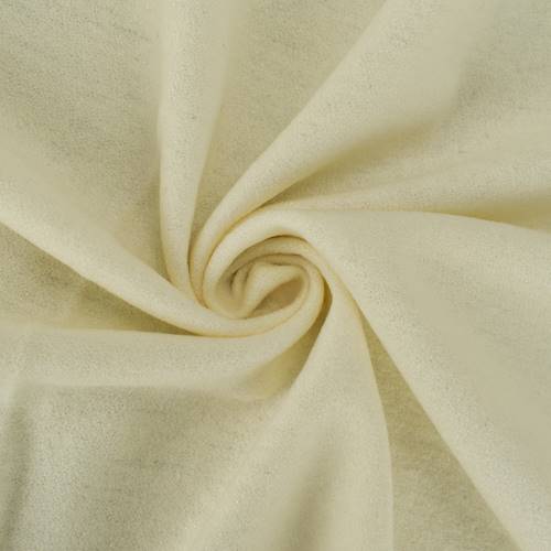 *1 YD PC--Whipped Ivory Brushed Knit Home Decorating Fabric