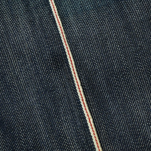 Vintage Dark Blue Japanese Selvedge Denim Fabric VDAP00055