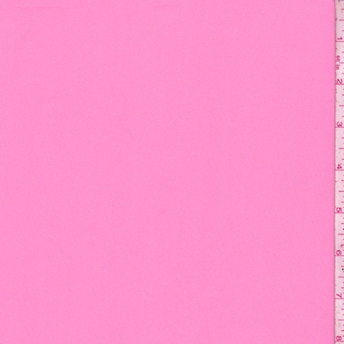 Bubblegum Pink Tricot Double Knit Fabric