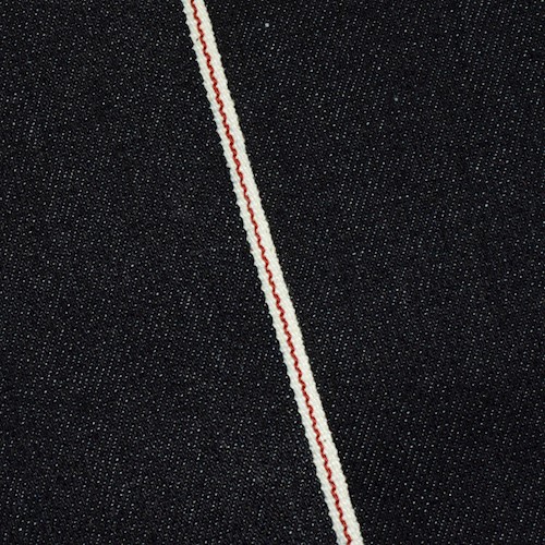 Midnight Ink Blue Japanese Selvedge Denim Fabric VDAP00040