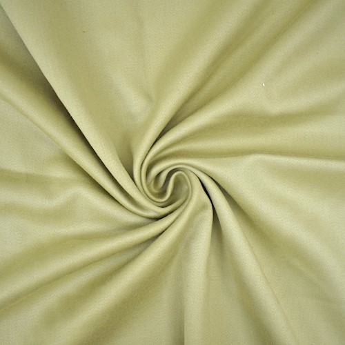 Pistachio Green Satin-Like Wool Solid Woven Decor Fabric DFW60607