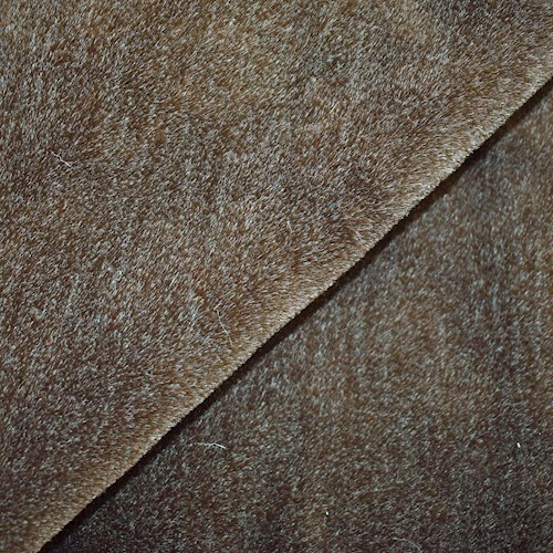 Smokey Brown Faux Fur Decorating Fabric DFW11652