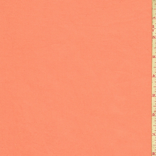 *2 YD PC--Peach Cotton Stretch Twill