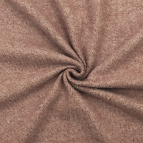 Mauve Pink Brushed Sweater Jersey Knit Fabric DFW12243