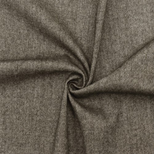 Brown/Ivory Wool Blend Tweed-Like Suiting Fabric APS001056