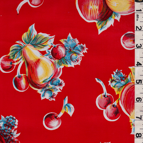 Red Fruit Oilcloth OC053