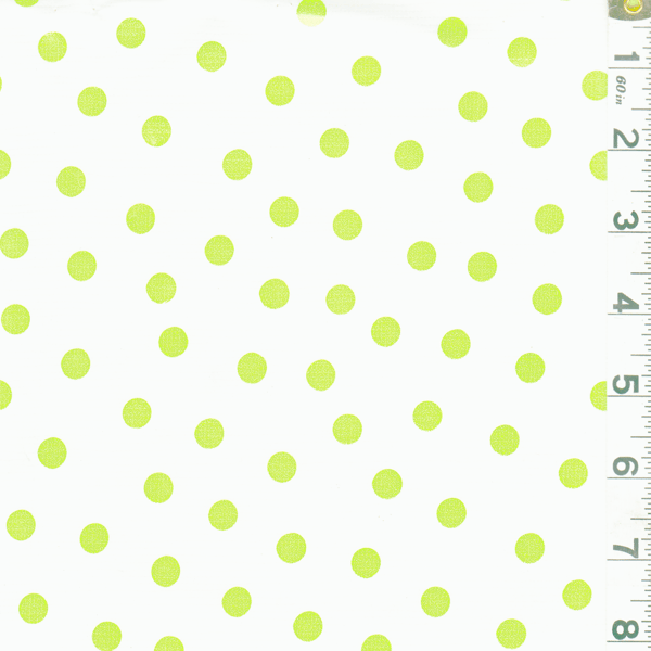 Green Dot Oilcloth Roll OC070R