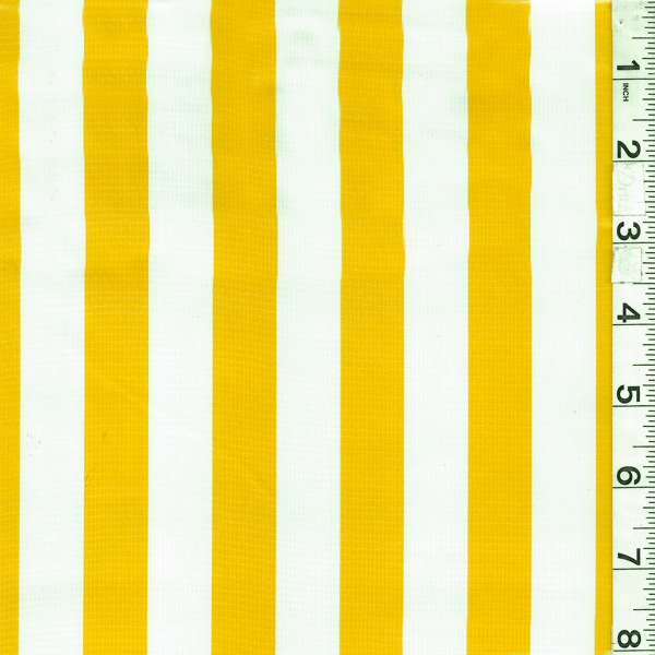 Yellow/White Oilcloth Roll OC096R