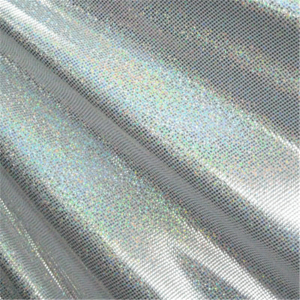 Silver/White Hologram Dot Bolt SHH1254