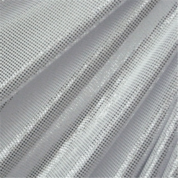 Silver/White Laser Foil Dot Bolt SHH1258