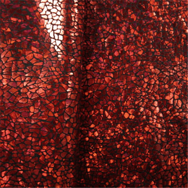 Black/Red Hologram Spandex Bolt SHH1540