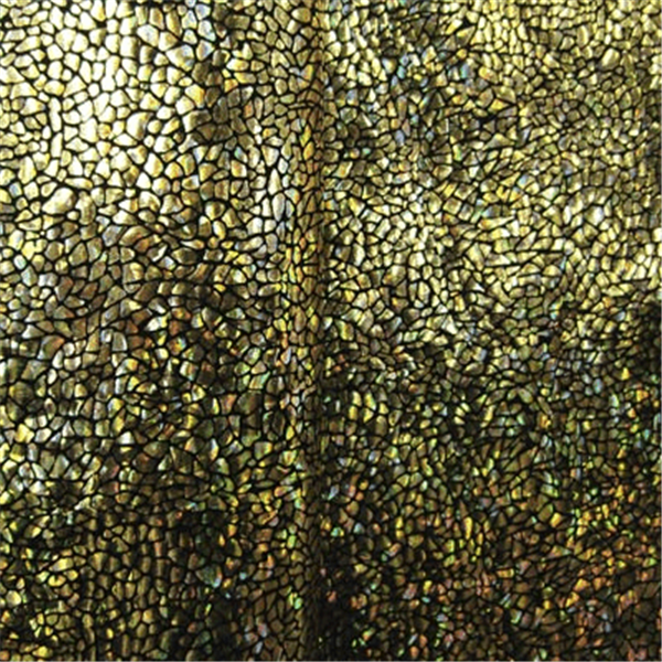 Black/Gold Hologram Spandex Bolt SHH1550