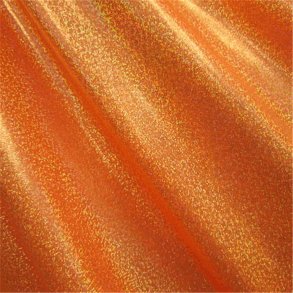 Gold/Neon Orange Hologram Mini Dot Bolt SHH749